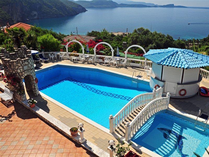 Dolphin Apartments Parga Bagian luar foto